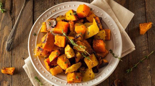 Healthy Thanksgiving Recipes with The Columbus Team - Roasted Root Vegetables