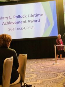 Mary L. Pollock Lifetime Achievement Slide