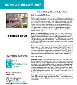 PDF for buying foreclosures.