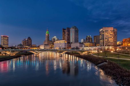 Columbus, Ohio evening landscape. 5 reasons to move to Columbus Ohio.